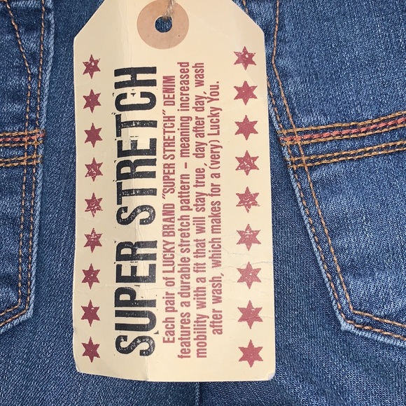 LUCKY BRAND SIZE 00 NWT CHARLIE CAPRI JEANS - Picture 8 of 10